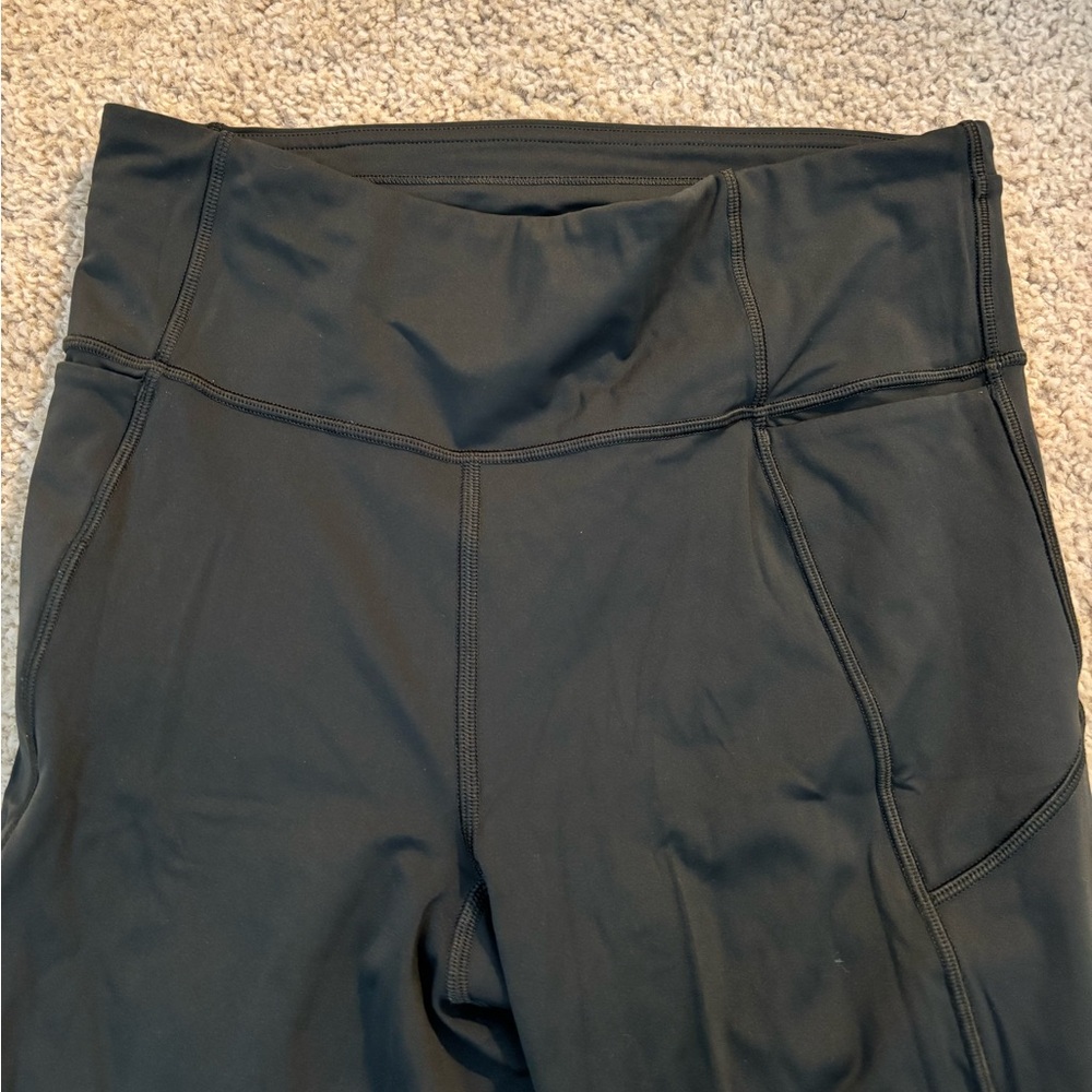 Army Green Lululemon Leggings